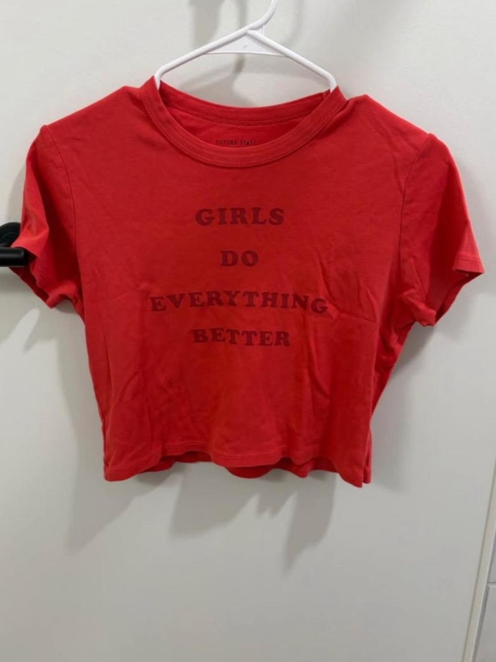 Urban Outfitters Red Baby Tee